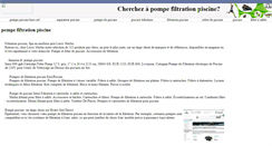Desktop Screenshot of pompe-filtration-piscine.fr